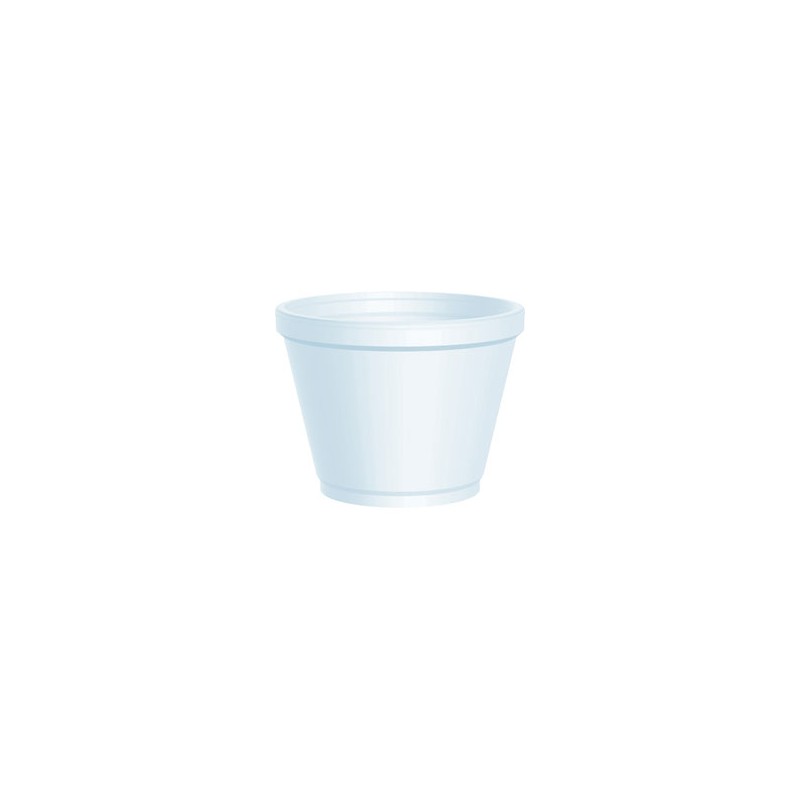 Containers-Food-Foam-Squat-12 ounce-25ct