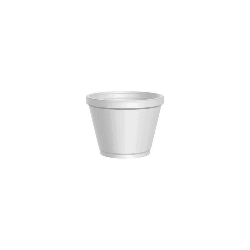 Containers-Food-Foam-Squat-16 ounce - 25 ct