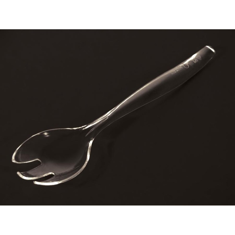 Fork - Serving - 9" - Clear