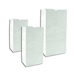Bag - Grocery - 4lb - White