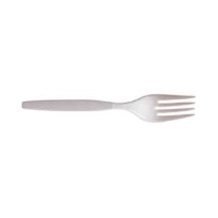 Fork - Plastic - Clear - 50ct