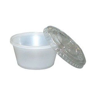 Lid - 4oz Souffle - Plastic - 100pk