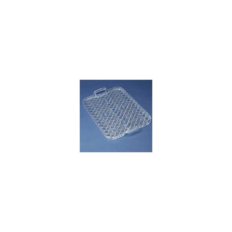 Tray - Crystal Cut - with handles - 19x13