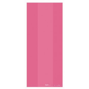 Cellophane Bag - Bright Pink - Large