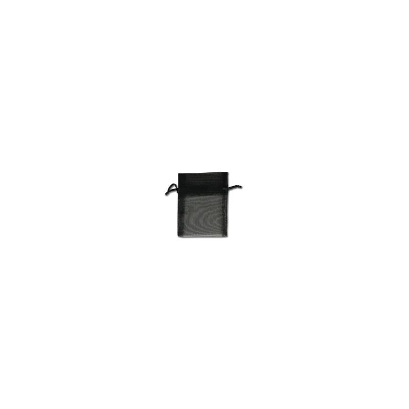 Pouch - Sheer - Black - 3x4 - 10pk