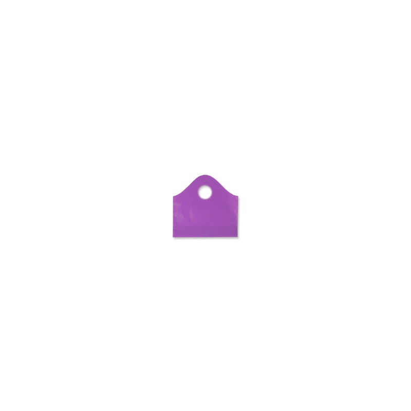Bag - Wave Top - 18x15x6 - Purple