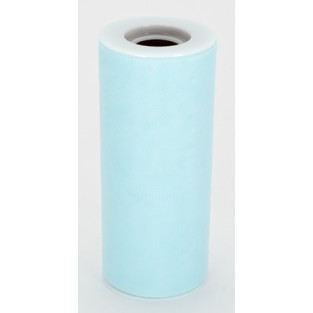 Ribbon - Tulle - 6inx25yd - Aqua