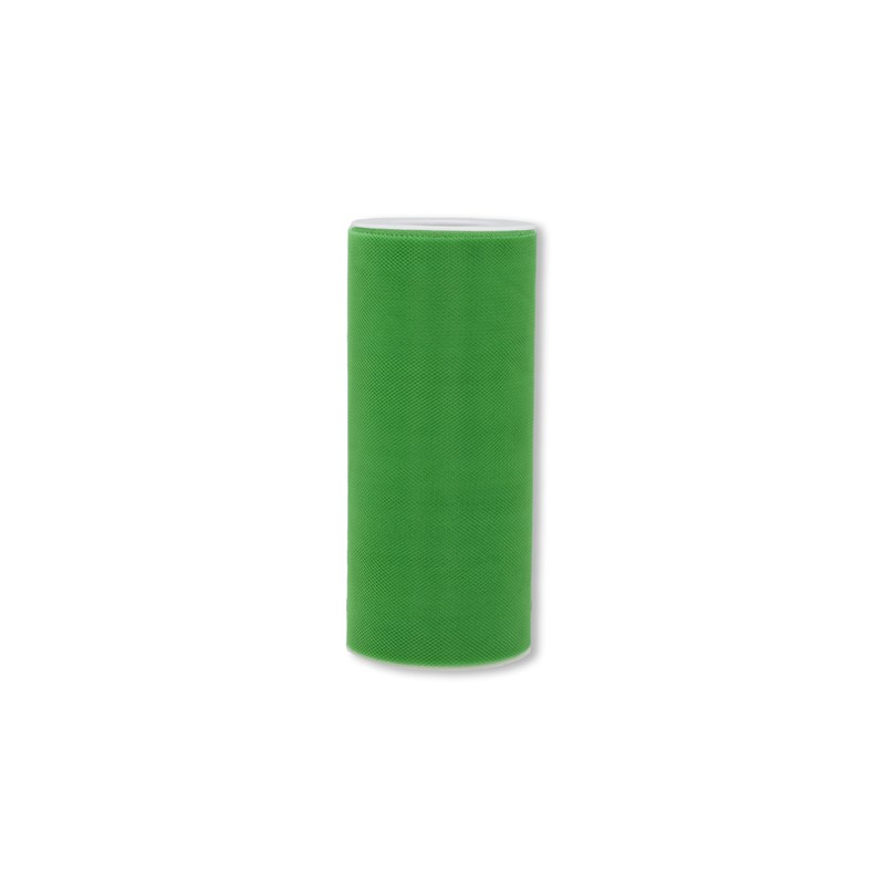 Ribbon - Tulle - 6inx25yd - Kelly Green