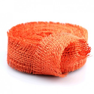 Ribbon Jute - 1.5x10yd - Orange