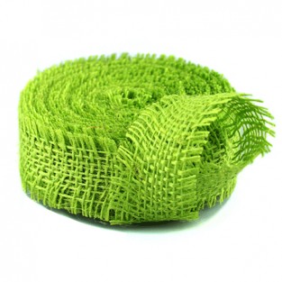 Ribbon Jute - 1.5x10yd - Chartreus