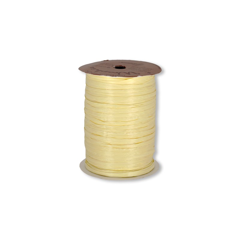 Ribbon - Wraphia - Matte - 100yd - Yellow