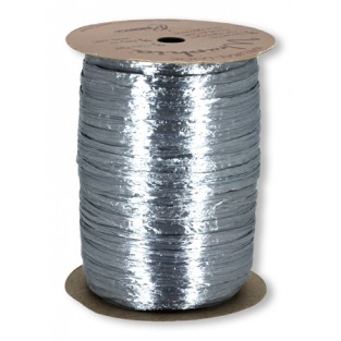 Ribbon - Wraphia - Pearl - 100yd - Silver