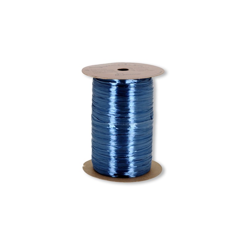 Ribbon - Wraphia - Pearl - 100yd - Royal