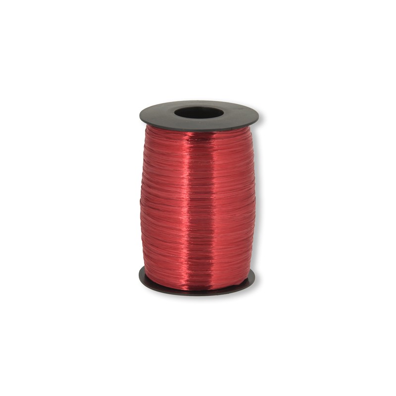 Ribbon - Wraphia - Pearl - 100yd - Imperial Red