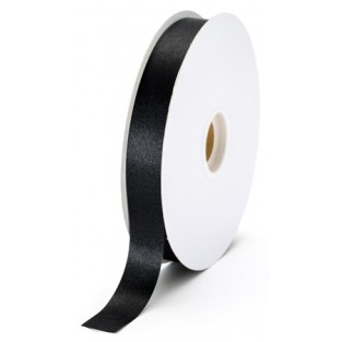Ribbon - Satin - 7/8in - 100yd - Black