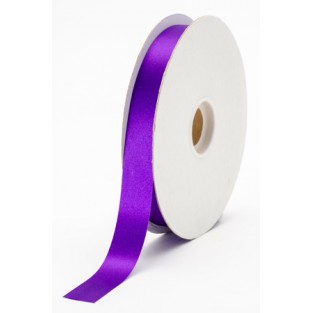 Ribbon - Satin - 7/8in - 100yd - Purple