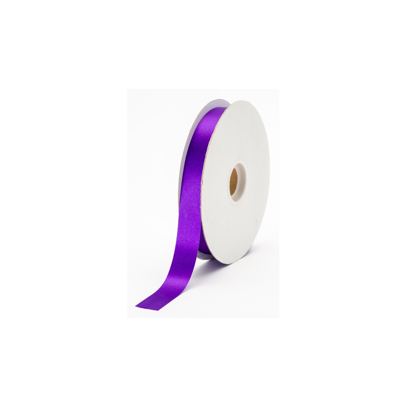Ribbon - Satin - 7/8in - 100yd - Purple