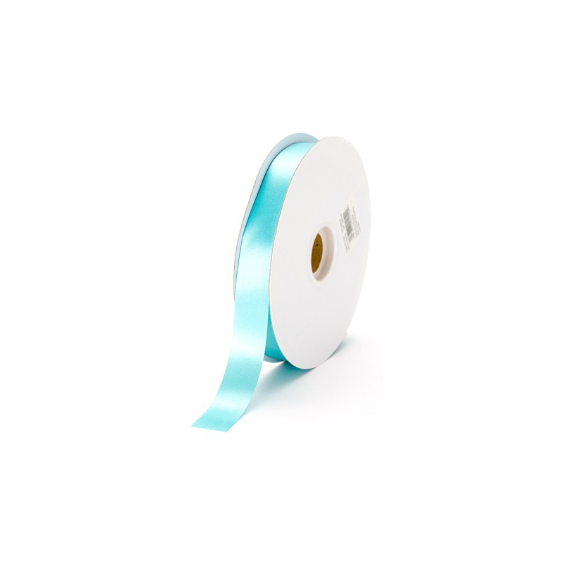Ribbon - Satin - 7/8in - 100yd - Aqua