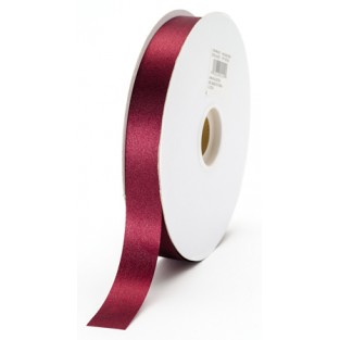 Ribbon - Satin - 7/8in - 100yd - Burgundy