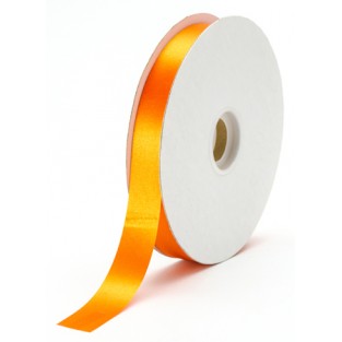 Ribbon - Satin - 7/8in - 100yd - Tangerine