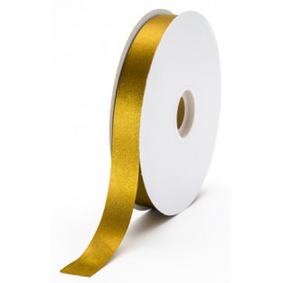 Ribbon - Satin - 7/8in - 100yd - Gold