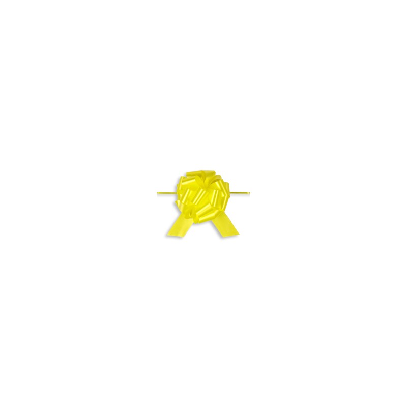 Pull Bow - 4in - Yellow