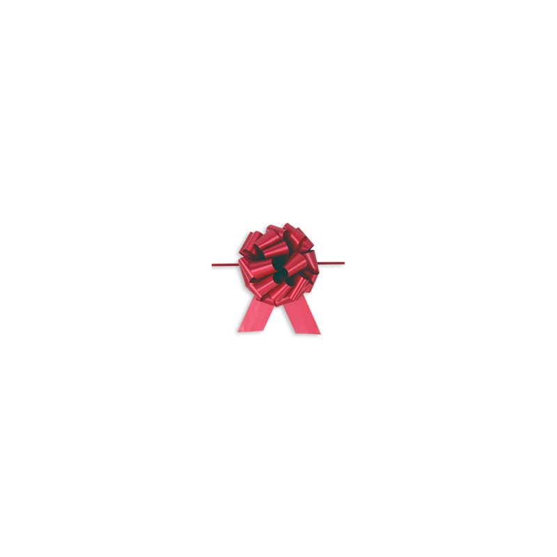 Pull Bow - 4in - Red