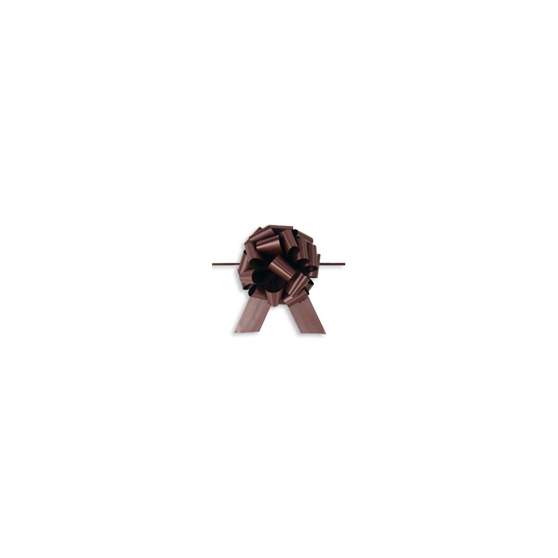 Pull Bow - 4in - Chocolate