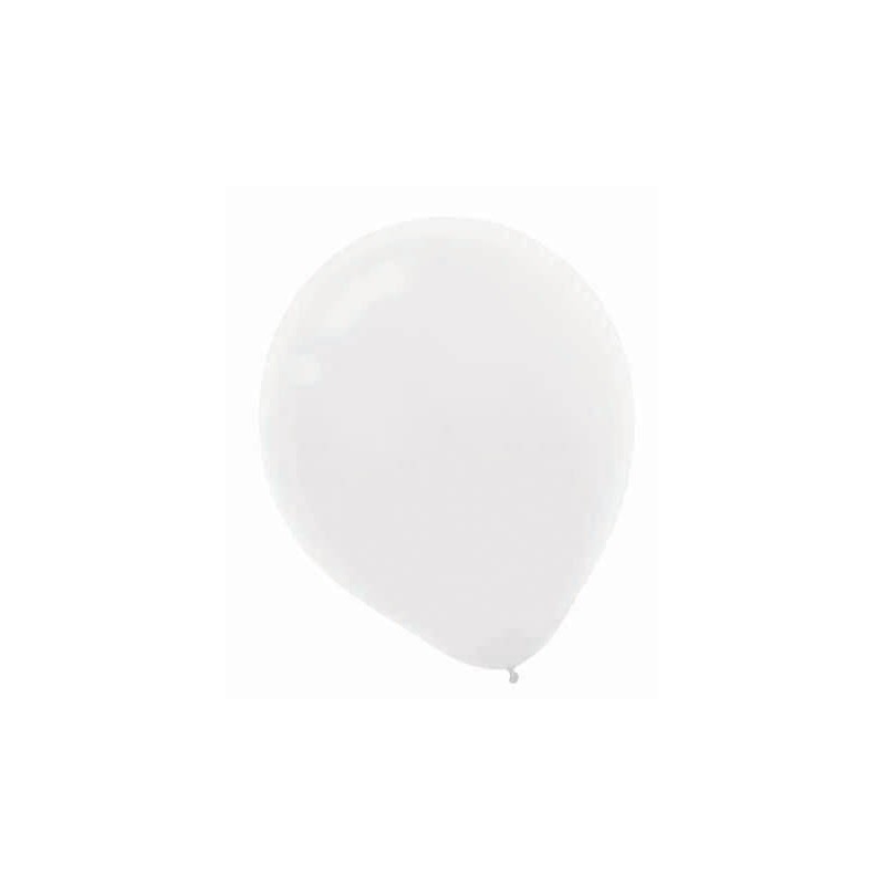 Balloon-White - 15pk
