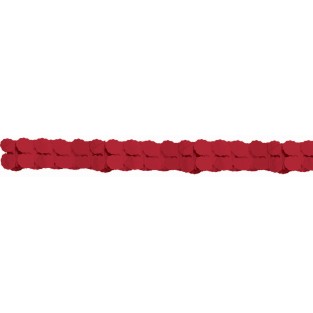 Paper Garland - Red