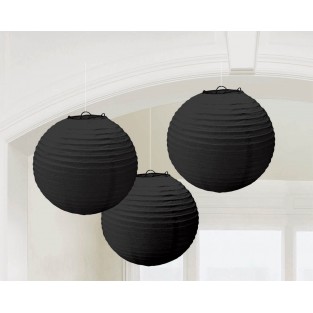 Lantern - 3pk - Black