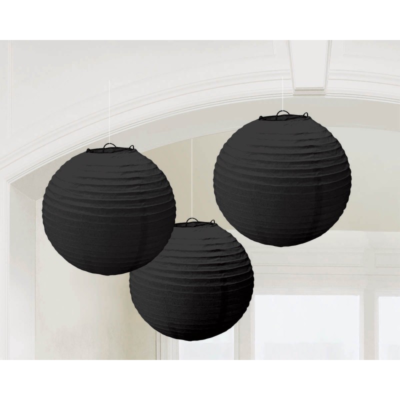 Lantern - 3pk - Black