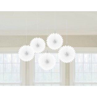Fan Décor - White