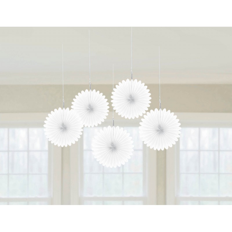 Fan Décor - White