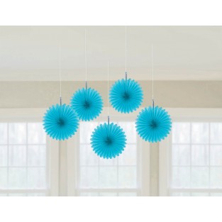 Fan Décor - Blue