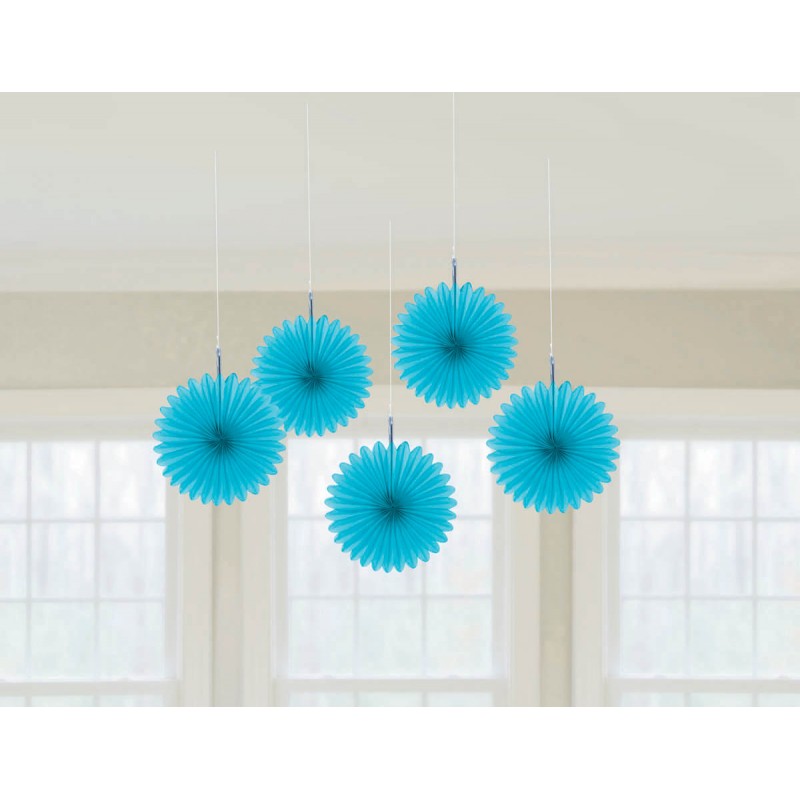 Fan Décor - Blue
