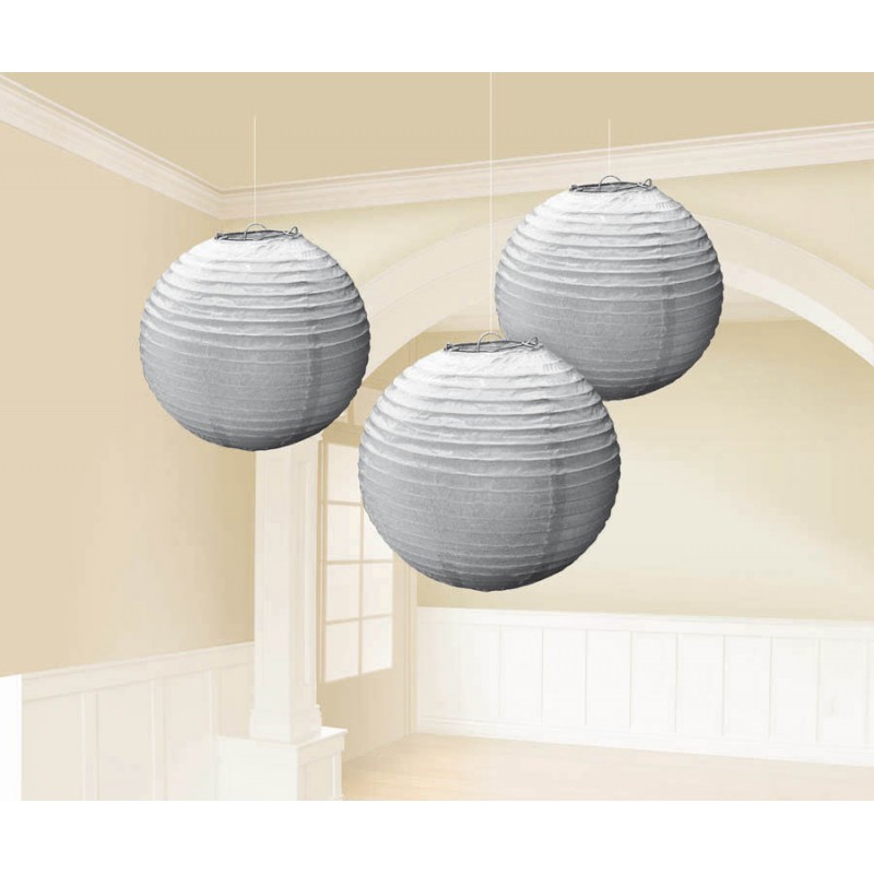 Lantern - 3pk - Silver