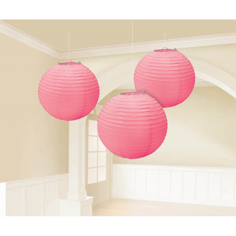 Lantern - 3pk - New Pink