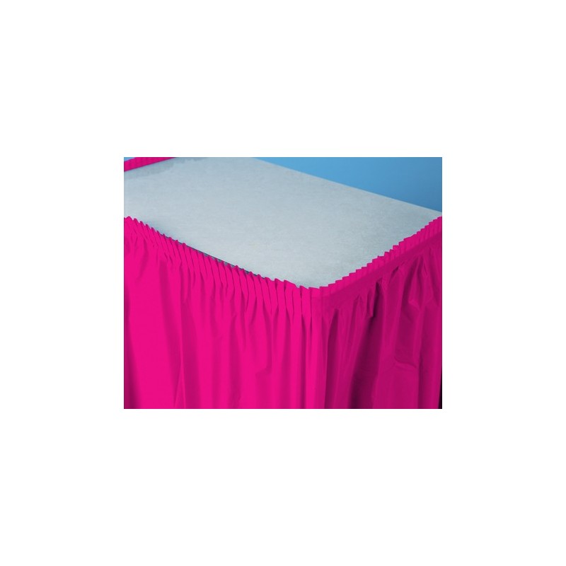 Tableskirt-Hot Magenta