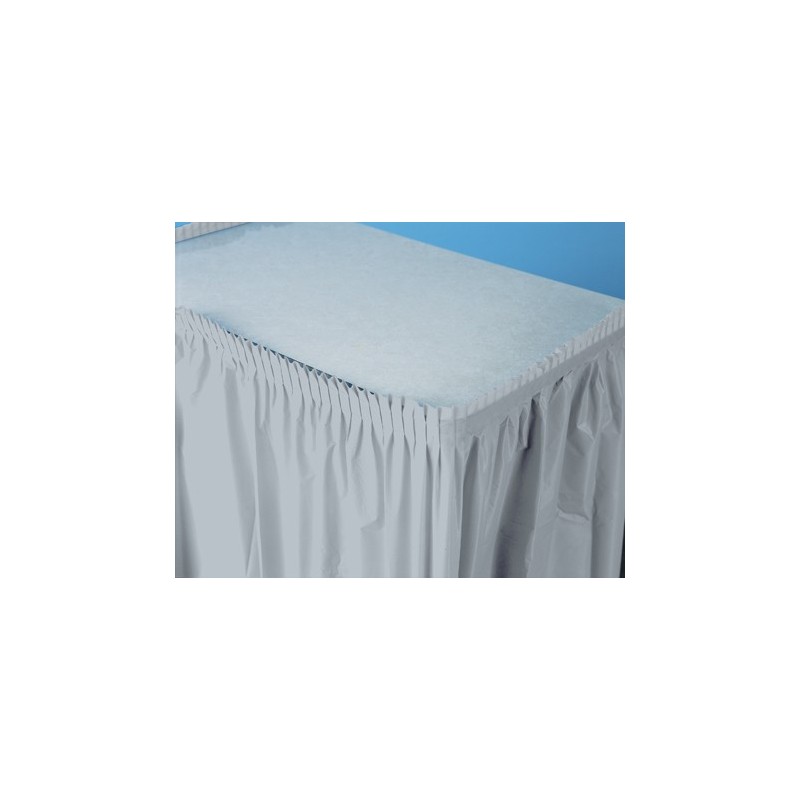 Tableskirt-Shimmering Silver