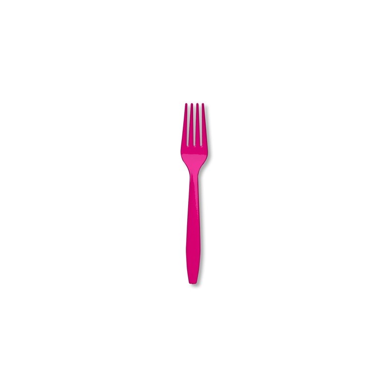 Fork-Hot Magenta-24 count
