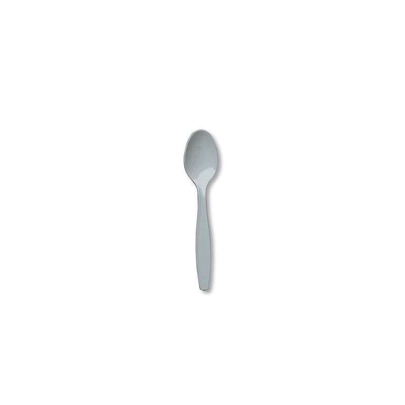 Spoon-Shimmering Silver-24 count