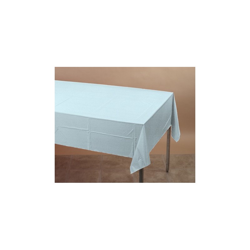 Tablecover-Plastic-Pastel Blue-54x108