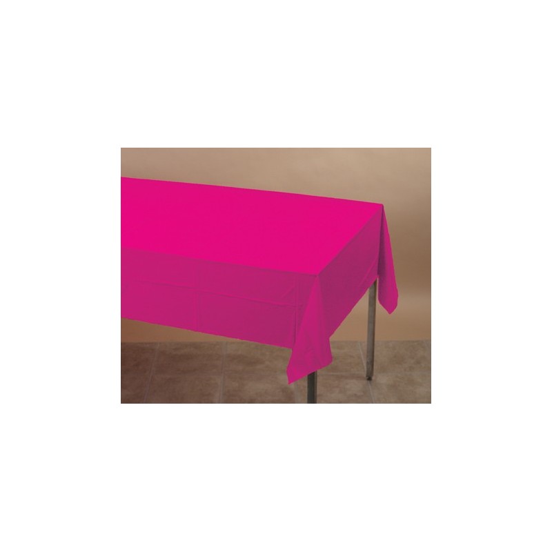 Tablecover-Plastic-Hot Magenta-54x108