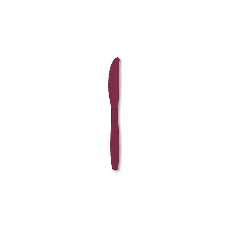 Knife-Burgundy-24 count