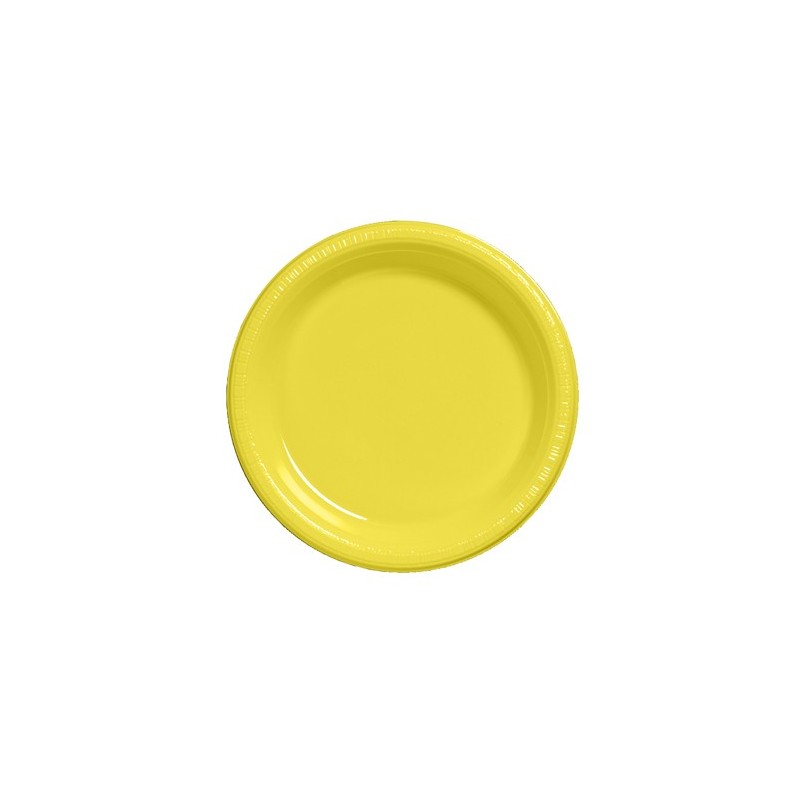 Plate-Plastic-Mimosa-10 inch