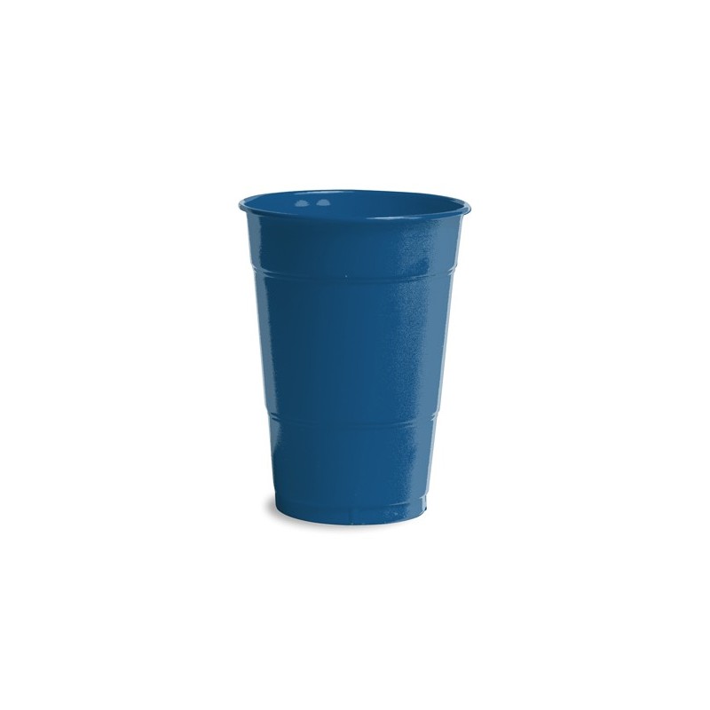 Cup-Plastic-Navy-16 ounce-20 count