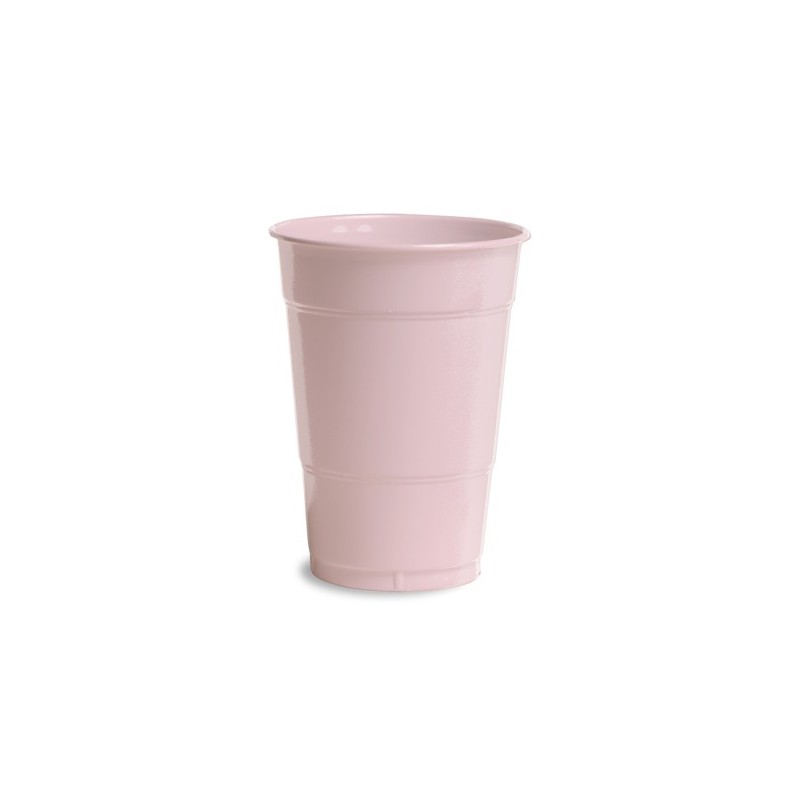 Cup-Plastic-Classic Pink-16 ounce-20 count