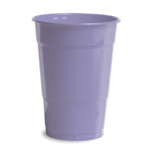 Cup Plastic-Lavender-16 ounce-20 count