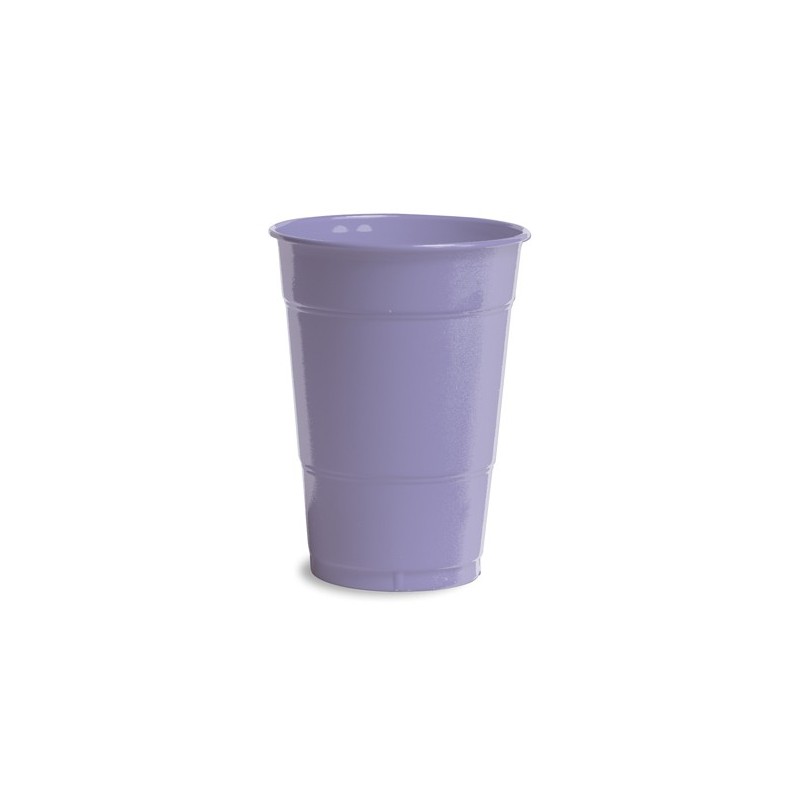 Cup Plastic-Lavender-16 ounce-20 count